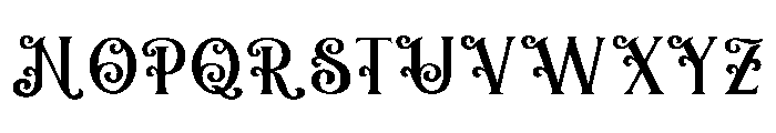 estetique Regular Font UPPERCASE