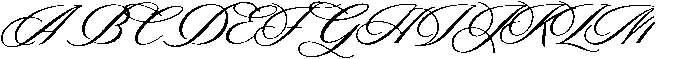 ES Script Bold Lush otf (700) Font UPPERCASE