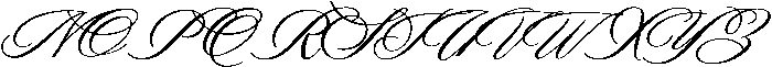 ES Script Bold Lush otf (700) Font UPPERCASE