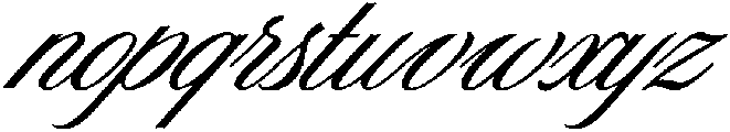 ES Script Bold Lush otf (700) Font LOWERCASE