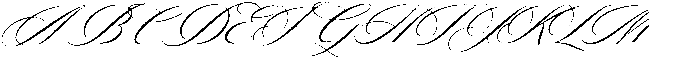 ES Script Thin Oblique Lush otf (100) Font UPPERCASE