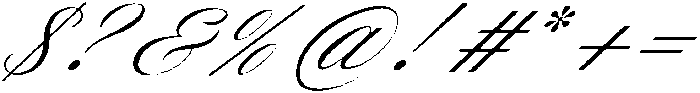 ES Script Thin Oblique Script otf (100) Font OTHER CHARS