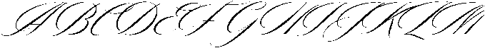 ES Script Thin Oblique Script otf (100) Font UPPERCASE