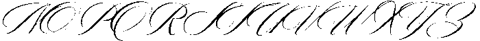 ES Script Thin Script otf (100) Font UPPERCASE