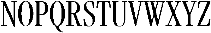 ES Serif Bold Tall otf (700) Font UPPERCASE