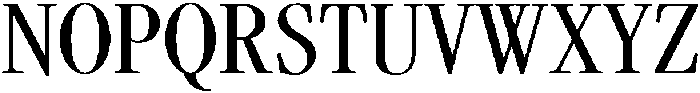 ES Serif Bold otf (700) Font UPPERCASE