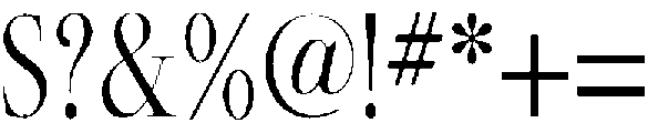 ES Serif Light Tall otf (300) Font OTHER CHARS