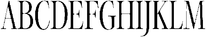 ES Serif Light Tall otf (300) Font UPPERCASE