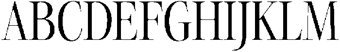 ES Serif Light otf (300) Font UPPERCASE
