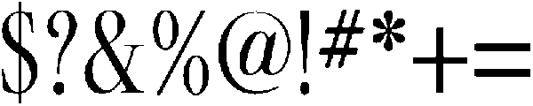ES Serif Regular Tall otf (400) Font OTHER CHARS
