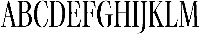 ES Serif Regular Tall otf (400) Font UPPERCASE