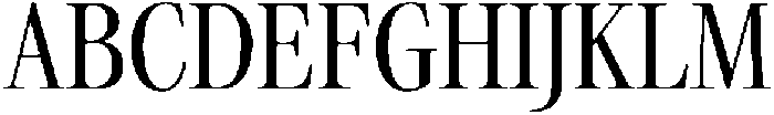 ES Serif Regular otf (400) Font UPPERCASE