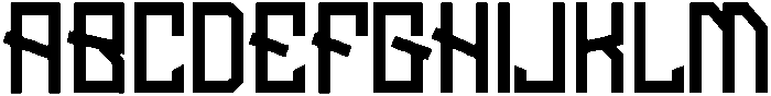 ESCAPE Regular otf (400) Font UPPERCASE