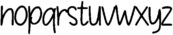ESPRESSO Regular otf (400) Font LOWERCASE