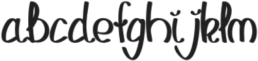 ESTHER-Display otf (400) Font LOWERCASE