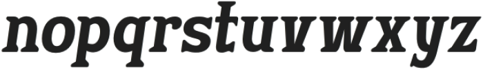 ESYOTU Slant otf (400) Font LOWERCASE