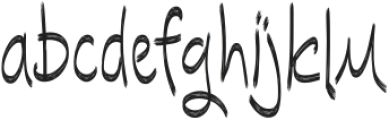 Escobeta One Regular ttf (400) Font LOWERCASE