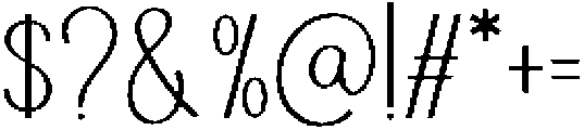 Esmerald otf (400) Font OTHER CHARS