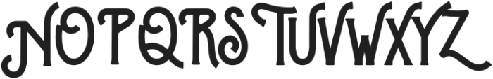 Esoterica AND otf (400) Font UPPERCASE