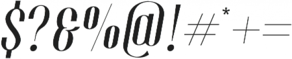 Espoir Italic otf (400) Font OTHER CHARS