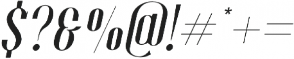 Espoir Serif Italic otf (400) Font OTHER CHARS