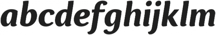 Espuma Pro Bold Italic otf (700) Font LOWERCASE