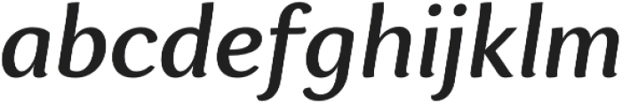 Espuma Pro Medium Italic otf (500) Font LOWERCASE