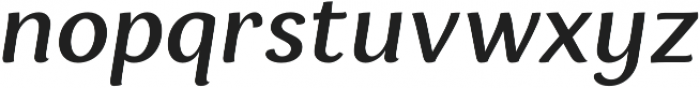 Espuma Pro Medium Italic otf (500) Font LOWERCASE