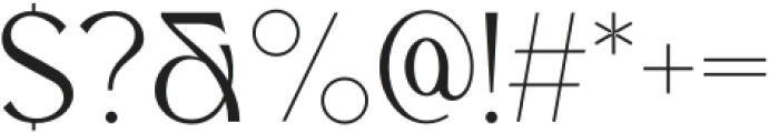 Esquie Type Soft Serif otf (400) Font OTHER CHARS