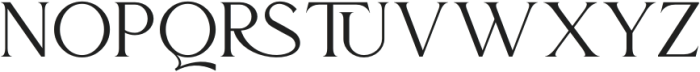 Esquie Type Soft Serif otf (400) Font UPPERCASE