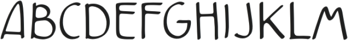 Essential Regular otf (400) Font UPPERCASE