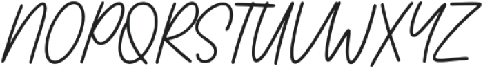 Essentials Handwriting otf (400) Font UPPERCASE