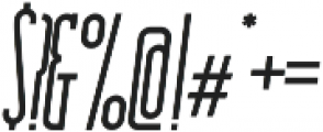 Essenziale Slab Bold Italic otf (700) Font OTHER CHARS