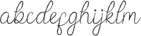 Essety otf (400) Font LOWERCASE