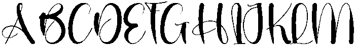 Established Regular otf (400) Font UPPERCASE