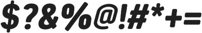 Estandar Rd Black Italic otf (900) Font OTHER CHARS