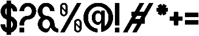 Estgoon Regular otf (400) Font OTHER CHARS