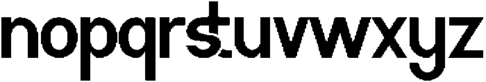 Estgoon Regular otf (400) Font LOWERCASE