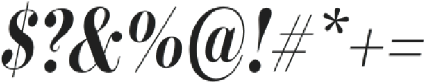 Esthoria 24 Point Italic otf (400) Font OTHER CHARS