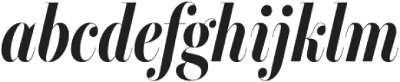 Esthoria 72 Point Italic otf (400) FONT