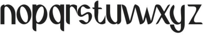 Estoris Regular otf (400) Font LOWERCASE