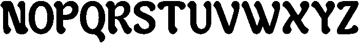 Estrella Regular otf (400) Font UPPERCASE