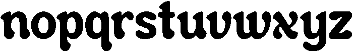 Estrella Regular otf (400) Font LOWERCASE