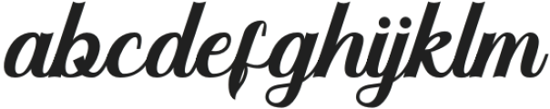 Estrella Script otf (400) Font LOWERCASE