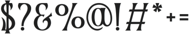 Estro Venora Regular otf (400) Font OTHER CHARS