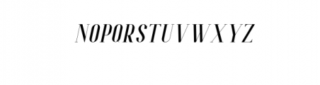 Espoir Serif Italic.otf Font UPPERCASE