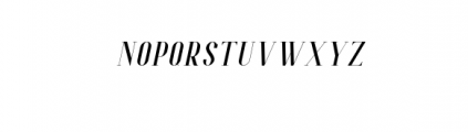 Espoir Serif Italic.otf Font LOWERCASE