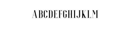 Espoir Serif.otf Font UPPERCASE