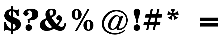 EspritStd-Black Font OTHER CHARS