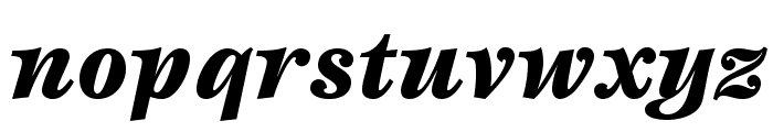 EspritStd-BlackItalic Font LOWERCASE